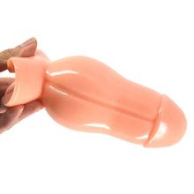 Load image into Gallery viewer, Extra Large Tricolor Butt Plug BDSM