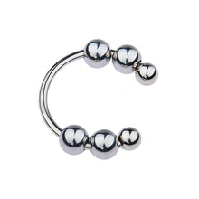 Load image into Gallery viewer, Beaded Stainless Glans Ring BDSM