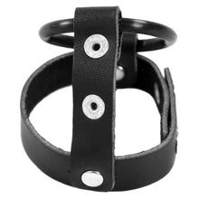 Load image into Gallery viewer, Balls Stretcher Rubber Penis Ring BDSM