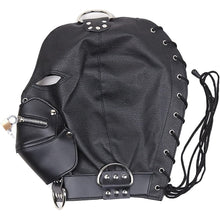 Load image into Gallery viewer, Leather Zipper Mask