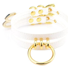 Charger l'image dans la galerie, Collier ras du cou classique fait main avec anneau en O