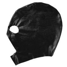 Load image into Gallery viewer, Comfy Black Spandex Hood BDSM