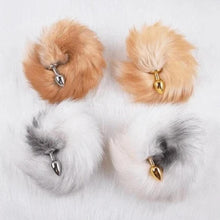 Charger l'image dans la galerie, Plug anal élégant en forme de queue de renard de 19 pouces de long BDSM