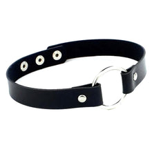 Lade das Bild in den Galerie-Viewer, Buntes Kunstleder-Halsband für BDSM