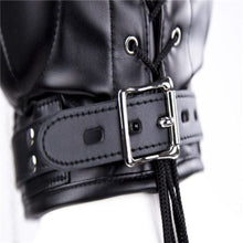 Load image into Gallery viewer, Black Leather Gimp Mask BDSM