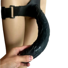 Load image into Gallery viewer, Super Long 13 Inch Big Black Strap On Dildo BDSM