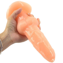 Lade das Bild in den Galerie-Viewer, Animalistischer 7-Zoll-Hundedildo mit Saugnapf BDSM