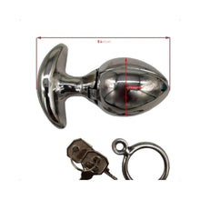 Load image into Gallery viewer, Dilate and Incarcerate Locking Butt Plug BDSM