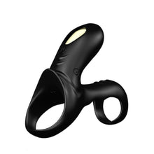 Load image into Gallery viewer, Dual Motor Stimulation Vibrating Dick Ring BDSM