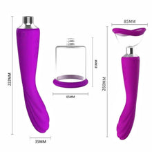 Load image into Gallery viewer, Lustful Pussy Suckers Vacuum Wand BDSM