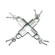 Load image into Gallery viewer, Stainless Bondage Leg Spreader Toy BDSM