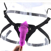 Lade das Bild in den Galerie-Viewer, Luscious Wolf Dong Tierdildo mit Umschnalldildo-Set BDSM