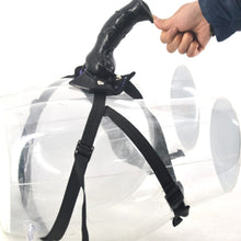 Lade das Bild in den Galerie-Viewer, Schwarzer Wolfsschwanz, Umschnalldildo, BDSM