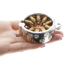 Load image into Gallery viewer, BDSM Spiked Ball Stretcher Shackle