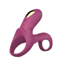 Load image into Gallery viewer, Dual Motor Stimulation Vibrating Dick Ring BDSM