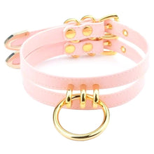 Charger l'image dans la galerie, Collier ras du cou classique fait main avec anneau en O