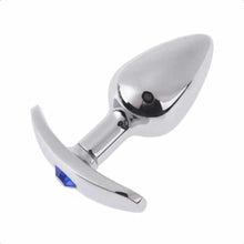 Load image into Gallery viewer, Beginner Jeweled Butt Plug with Removable Base BDSM
