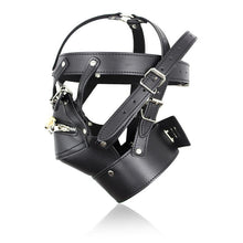 Load image into Gallery viewer, Obedient Slave Sex Mask Helmet product view