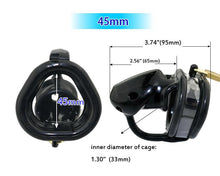 Lade das Bild in den Galerie-Viewer, Lilly Keuschheitskäfig aus Silikon, 9,5 cm lang