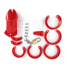 Lade das Bild in den Galerie-Viewer, Mia Kunststoffkäfig 3,15 Zoll und 3,94 Zoll lang (alle 5 Ringe enthalten)