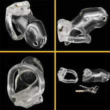 Load image into Gallery viewer, Mary Plastic Chastity Cage 1.89 inches and 2.36 inches long