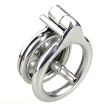Load image into Gallery viewer, Tiny Metal Chastity Device 0.62 Inches Long