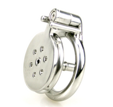 Load image into Gallery viewer, Tiny Metal Chastity Device 0.62 Inches Long