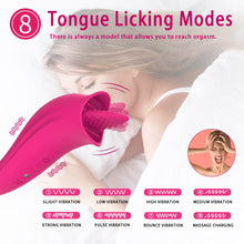Load image into Gallery viewer, Clitoral Tongue Vibrator with 8 Modes
