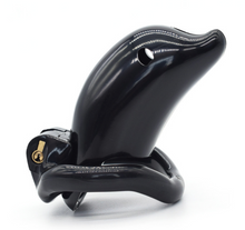 Load image into Gallery viewer, Dolphin Plastic Chastity Cage (All 4 Rings Included)
