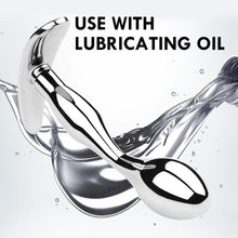 Load image into Gallery viewer, Bulbous Metal Prostate Massager BDSM