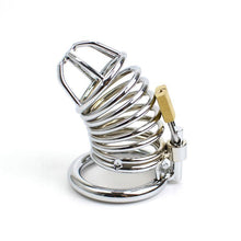 Load image into Gallery viewer, Bailey Metal Chastity Device 3.31 inches long