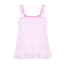 Load image into Gallery viewer, Ruffled Lace Tulle Sissy Dress