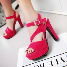 Load image into Gallery viewer, Sissy Kath Strappy Heels