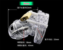 Lade das Bild in den Galerie-Viewer, Harper Clear Cock Cage 2,09 Zoll lang