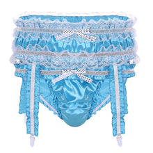 Charger l'image dans la galerie, Ensemble culotte et porte-jarretelles "Royal Sissy"