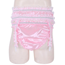 Charger l'image dans la galerie, Ensemble culotte et porte-jarretelles "Royal Sissy"