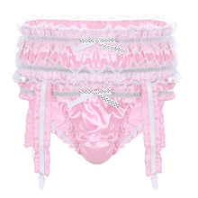 Charger l'image dans la galerie, Ensemble culotte et porte-jarretelles "Royal Sissy"