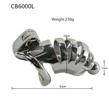 Lade das Bild in den Galerie-Viewer, Paisley-Keuschheitsgürtel für Männer, 9,2 cm lang