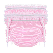 Charger l'image dans la galerie, Ensemble culotte et porte-jarretelles "Royal Sissy"