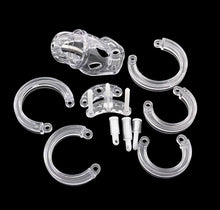 Lade das Bild in den Galerie-Viewer, Harper Clear Cock Cage 2,09 Zoll lang