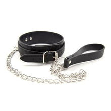 Charger l'image dans la galerie, Collier d'esclave noir pour animal de compagnie du maître