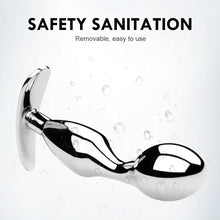 Load image into Gallery viewer, Bulbous Metal Prostate Massager BDSM