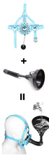 Load image into Gallery viewer, Funnel Toilet Open Mouth Gag Mask
