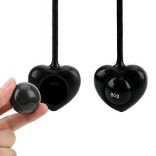Load image into Gallery viewer, Heart-Shaped Penis Weight Hanging Toy Set BDSM
