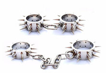 Load image into Gallery viewer, BDSM Spiked Heavy Duty BDSM Shackles