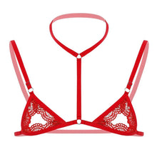 Lade das Bild in den Galerie-Viewer, Transparenter Sissy-Spitzen-BH