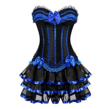 Load image into Gallery viewer, Lace Corset Court Dress