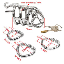 Lade das Bild in den Galerie-Viewer, Isla-Keuschheitsgürtel aus Metall, 8,3 cm lang