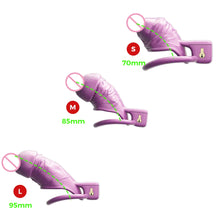 Lade das Bild in den Galerie-Viewer, Herrin Glänzender Penis-Keuschheitskäfig