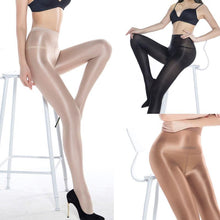 Load image into Gallery viewer, Sexy Shiny Glossy Stocking Oil Pantyhose Tights